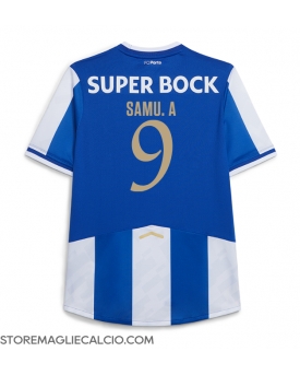 Porto Samu Omorodion #9 Maglia Gara Casa Repliche 2025-26 Maniche Corte Porto Samu Omorodion #9 Maglia Gara Casa Repliche 2025-26 Maniche Corte